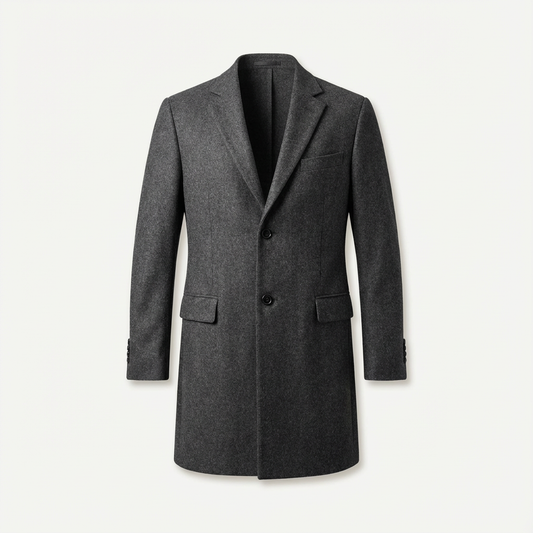 Heritage Wool Overcoat Marble