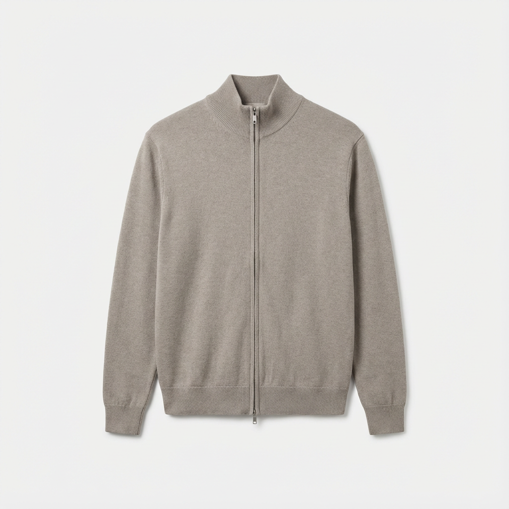Zurich Zip Knit Marble