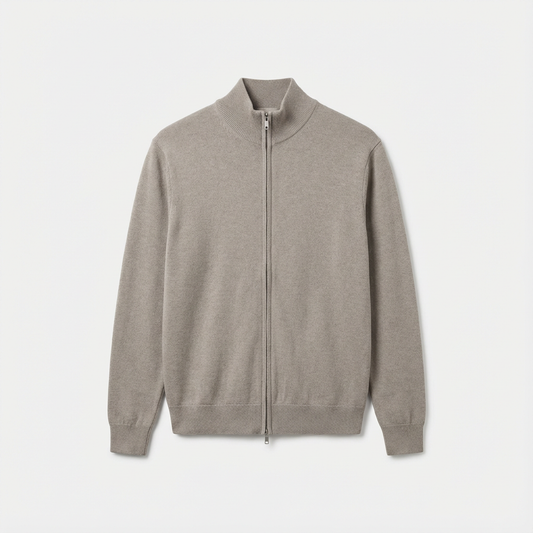 Zurich Zip Knit Marble