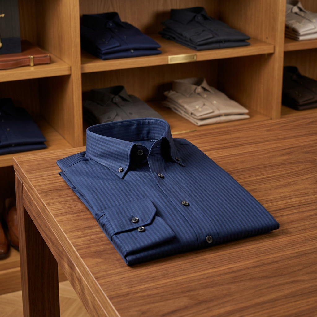 Striped Tailored Shirt Marble