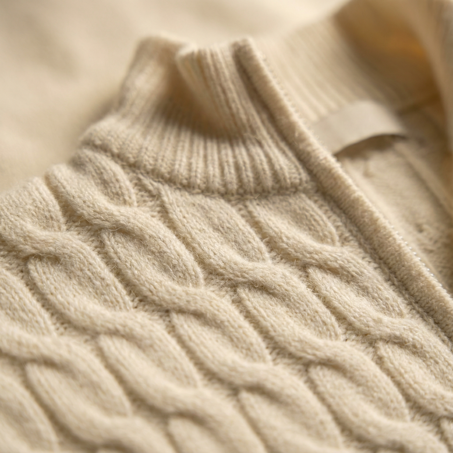 Zurich Zip Polo Knit Marble