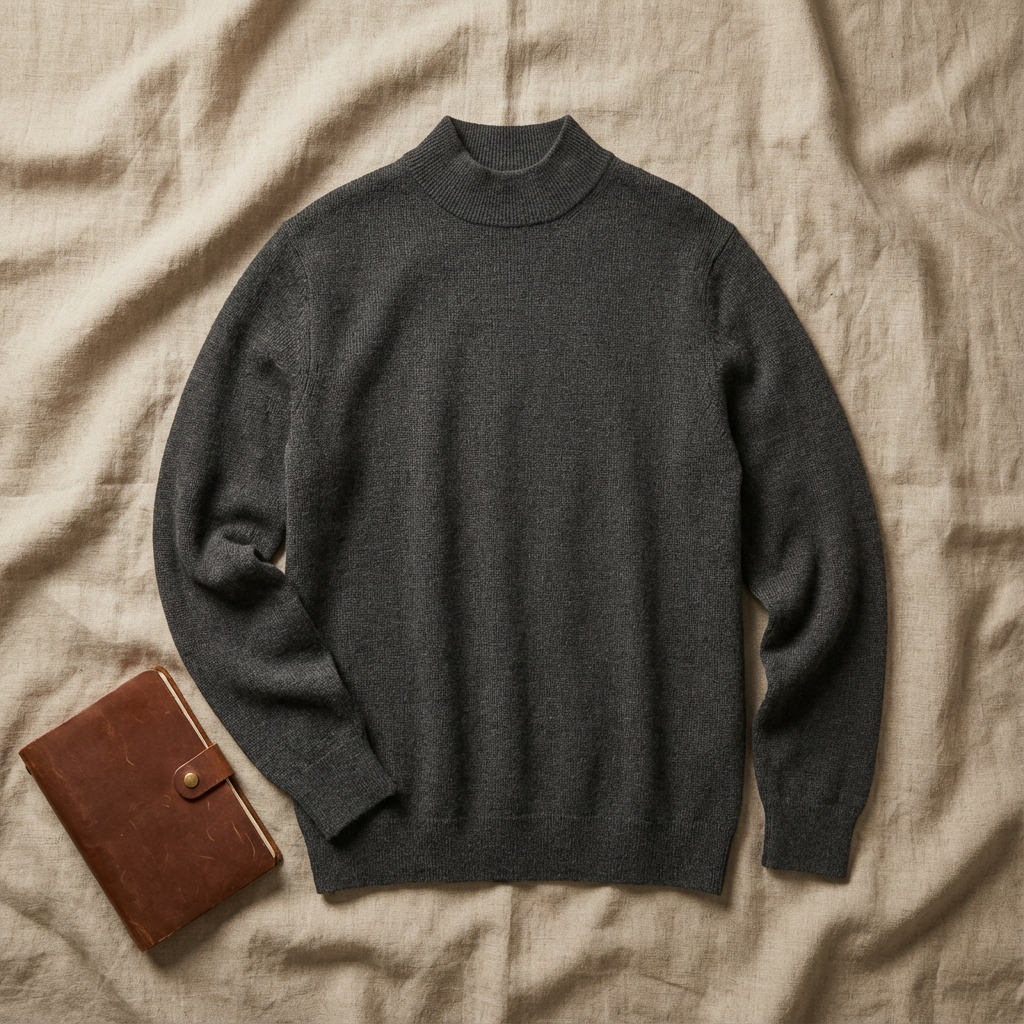 Merino Knit Sweater Marble