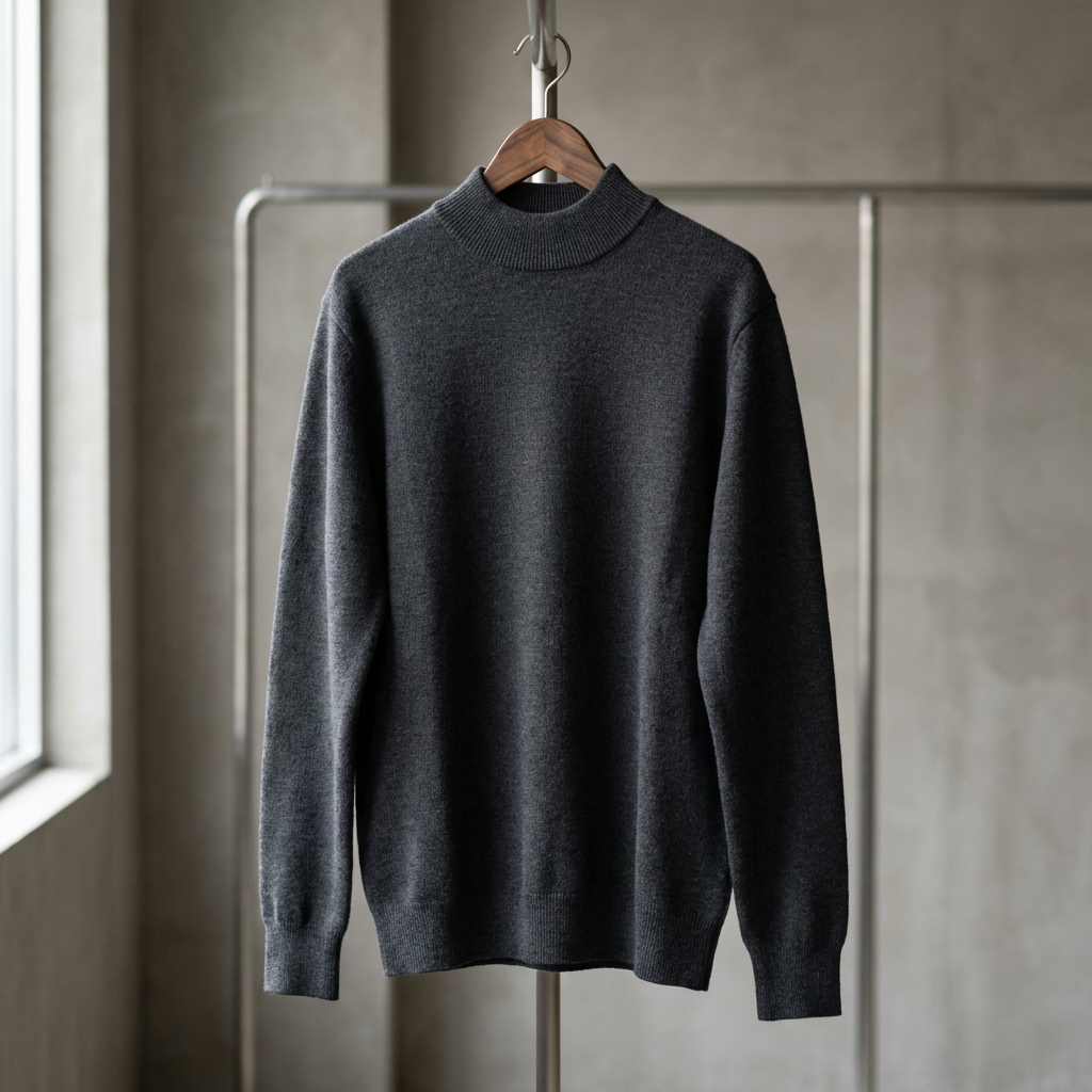 Merino Knit Sweater Marble