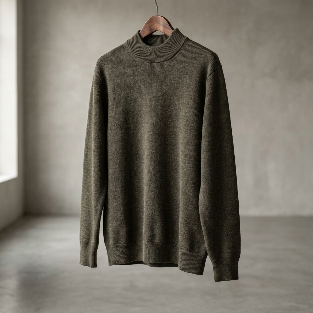 Merino Knit Sweater Marble
