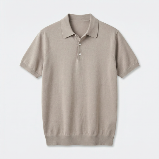 Monaco Slim Fit Polo Shirt Marble