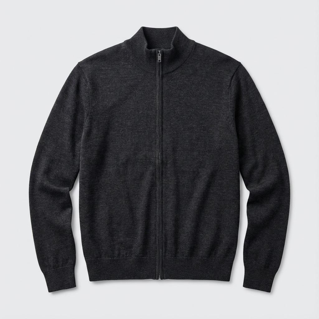 Zurich Zip Knit Marble
