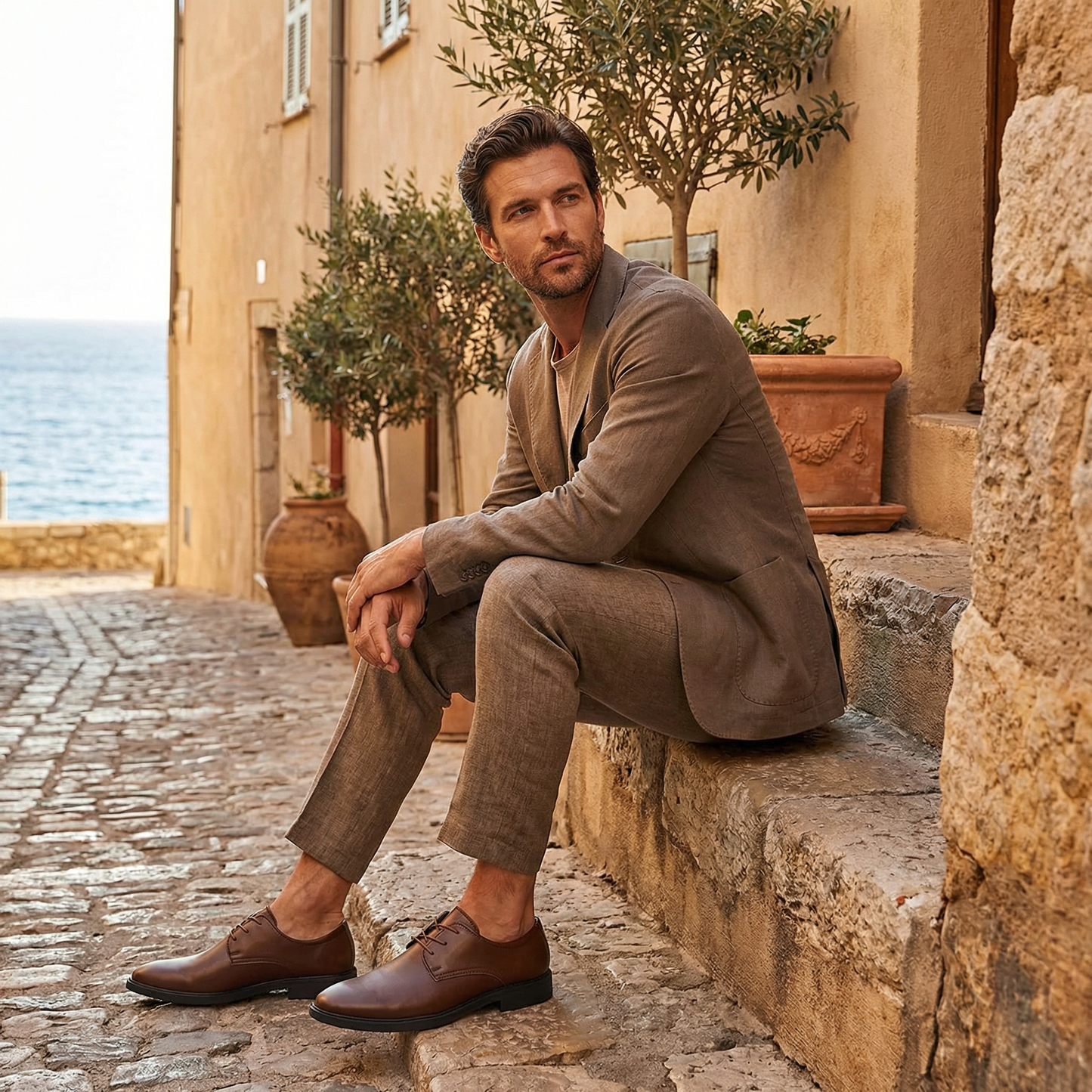 Oxford Business Shoes Marble
