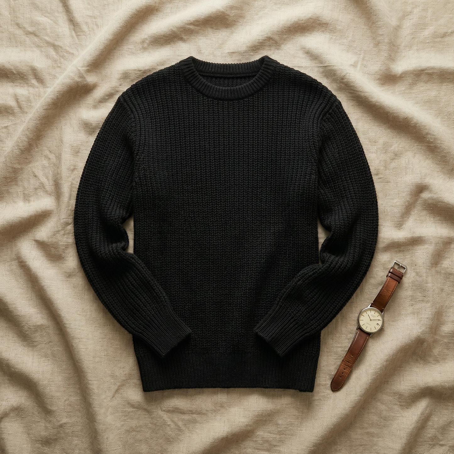 Copenhagen Textured Knit Sweater Marble