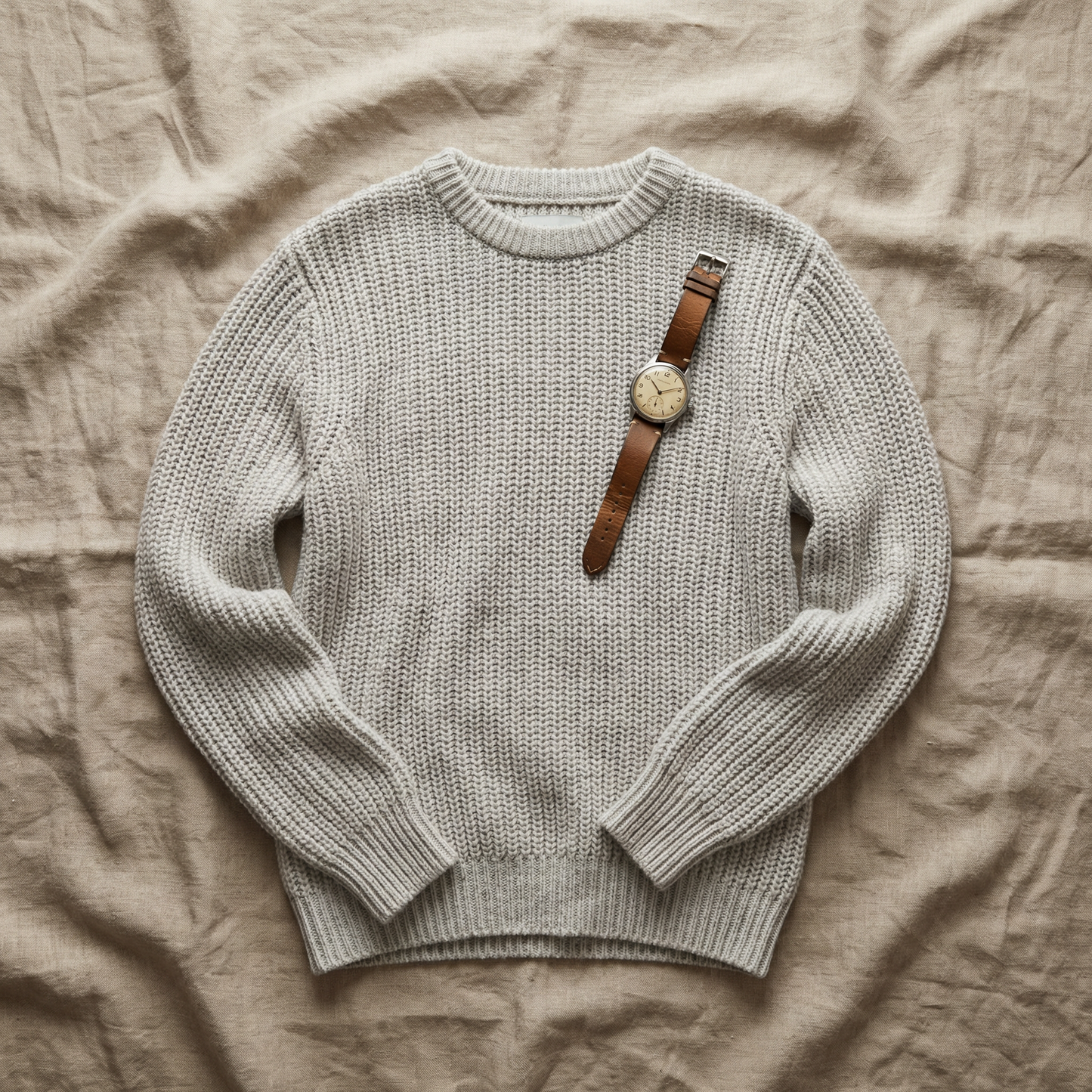 Copenhagen Textured Knit Sweater Marble