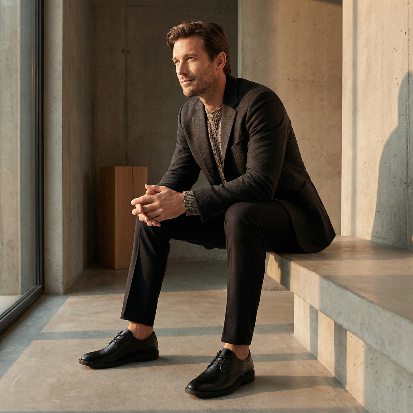 Oxford Business Shoes Marble