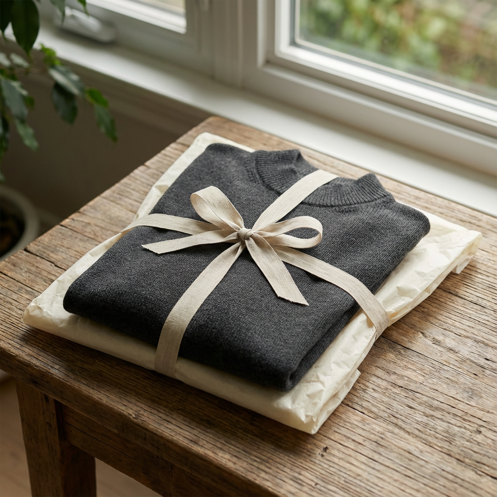 Merino Knit Sweater Marble