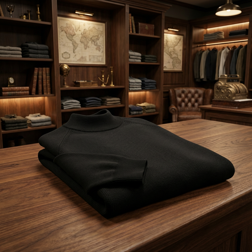 Merino Knit Sweater Marble