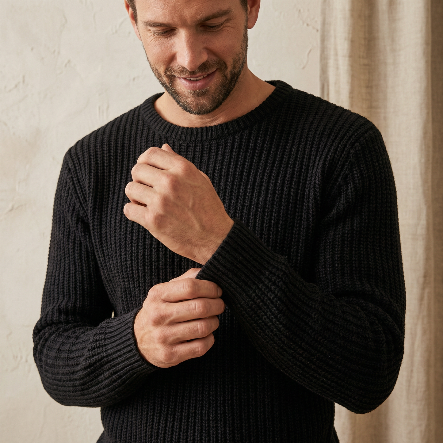 Copenhagen Textured Knit Sweater Marble